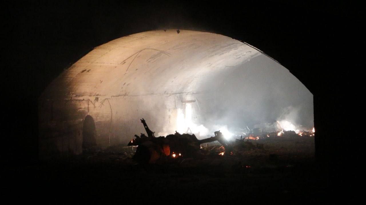 Hama military airport Israeli strike